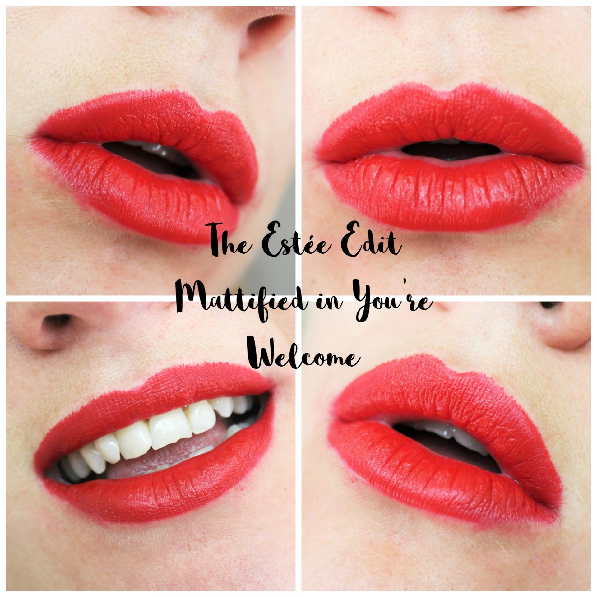 The Estée Edit - Mattified Lipstick in You're Welcome