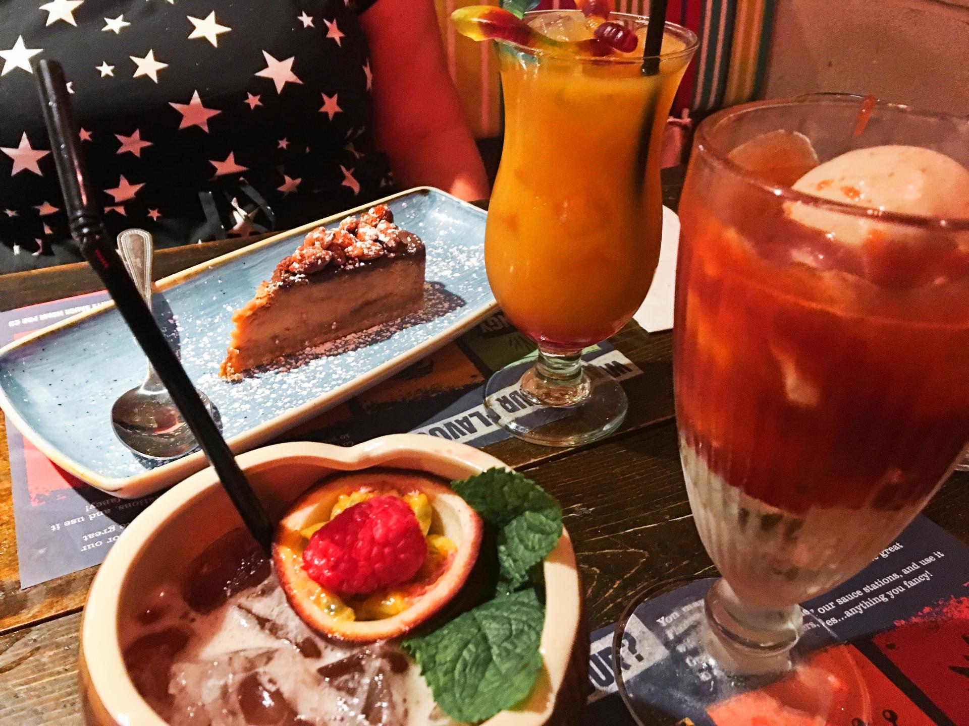 Cocktails at Cabana, Manchester