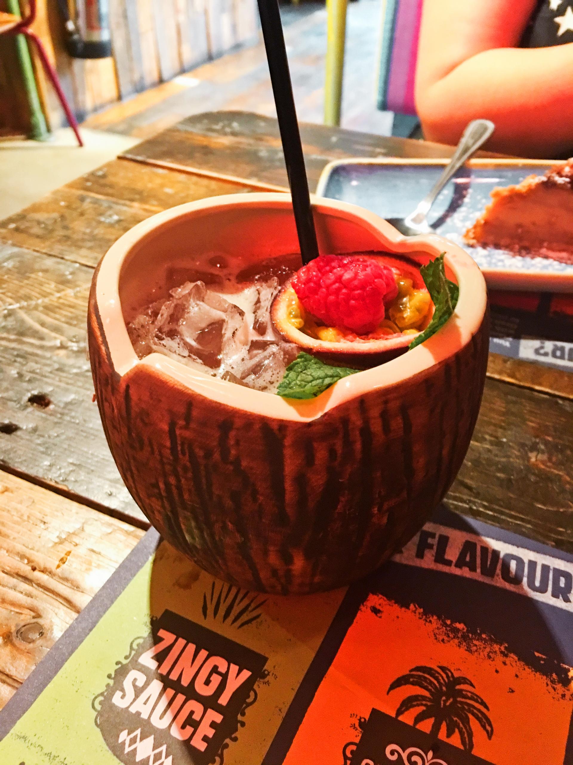 Cocktails at Cabana, Manchester
