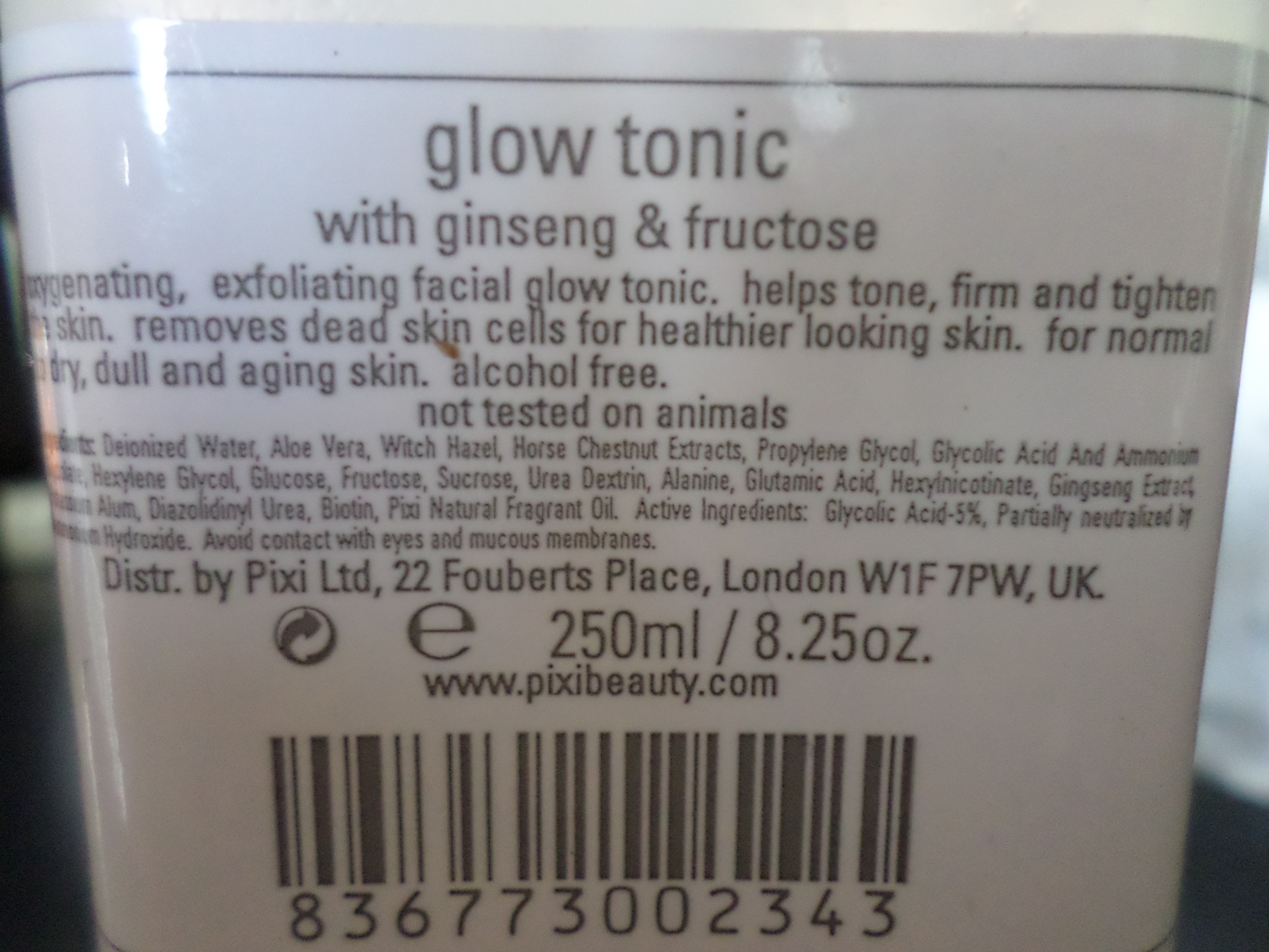 2013 08 29 16.39.08 Pixi Glow Tonic Pixi Glow Tonic