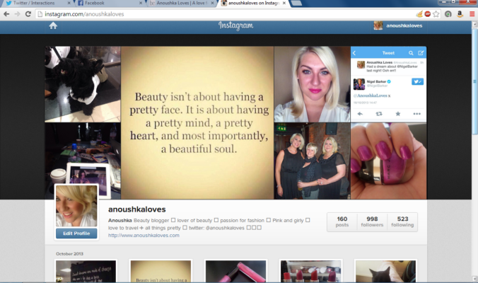 Screenshot 2013 10 25 11.03.42 Instagram *AnoushkaLoves*