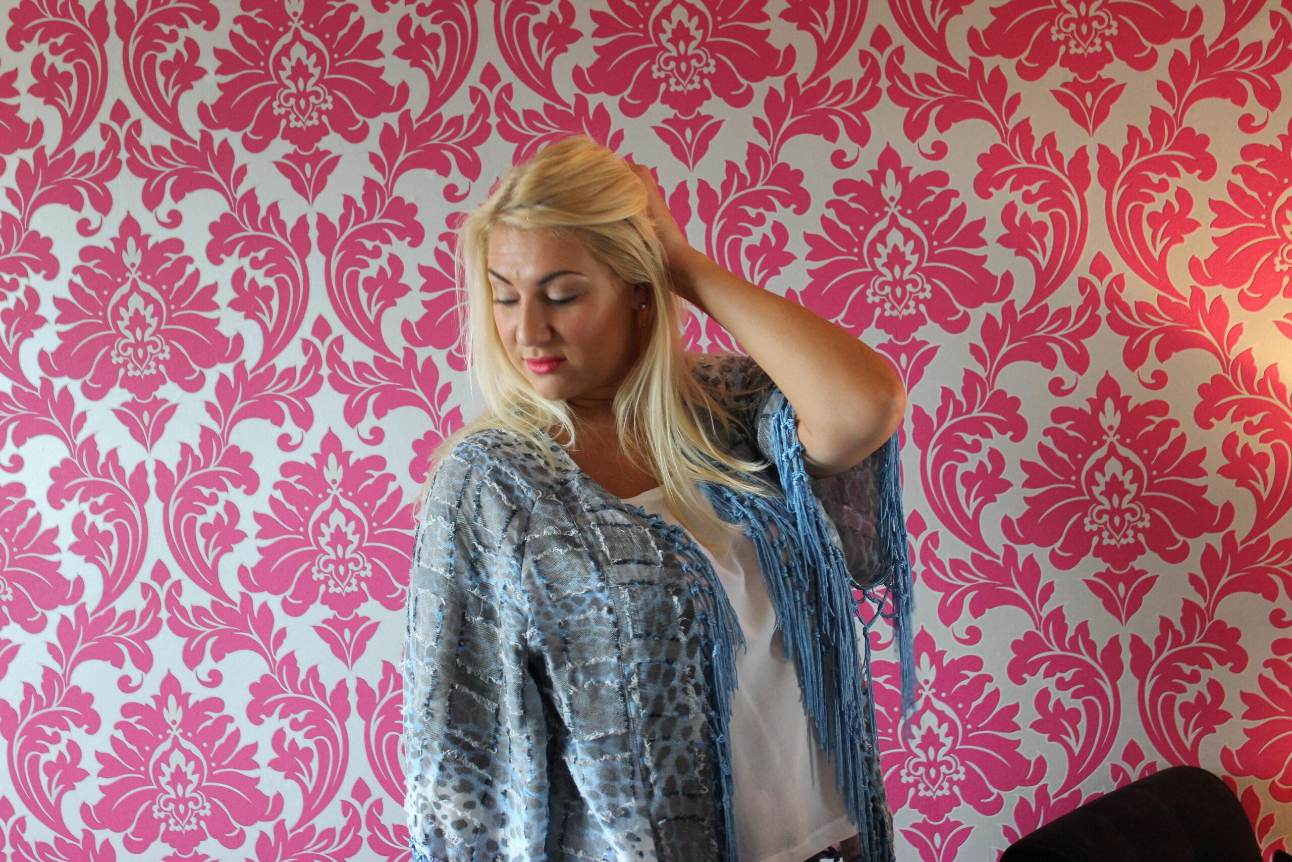 Studio 75 Blue Kimono
