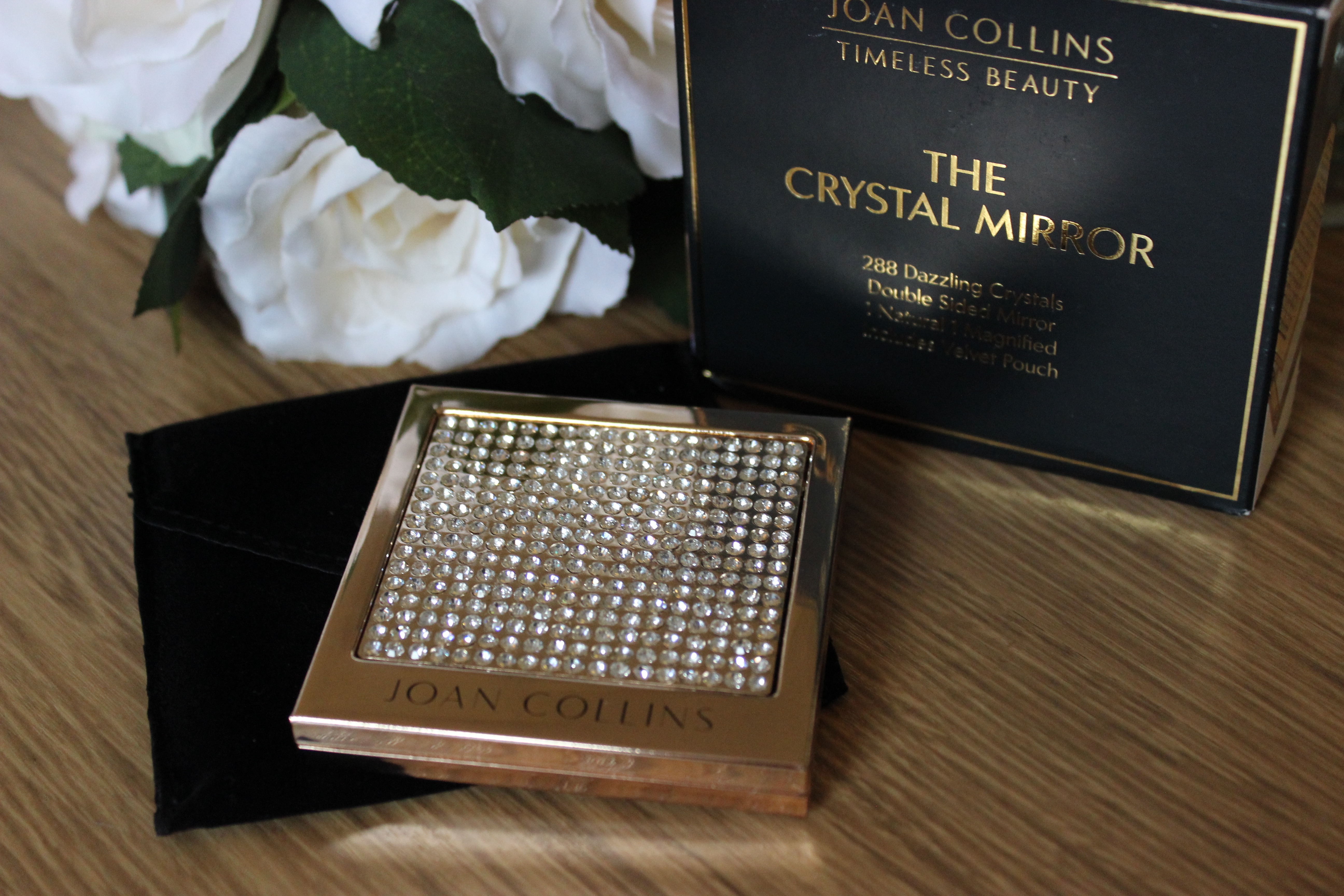 Joan Collins Timeless Beauty Crystal Mirror