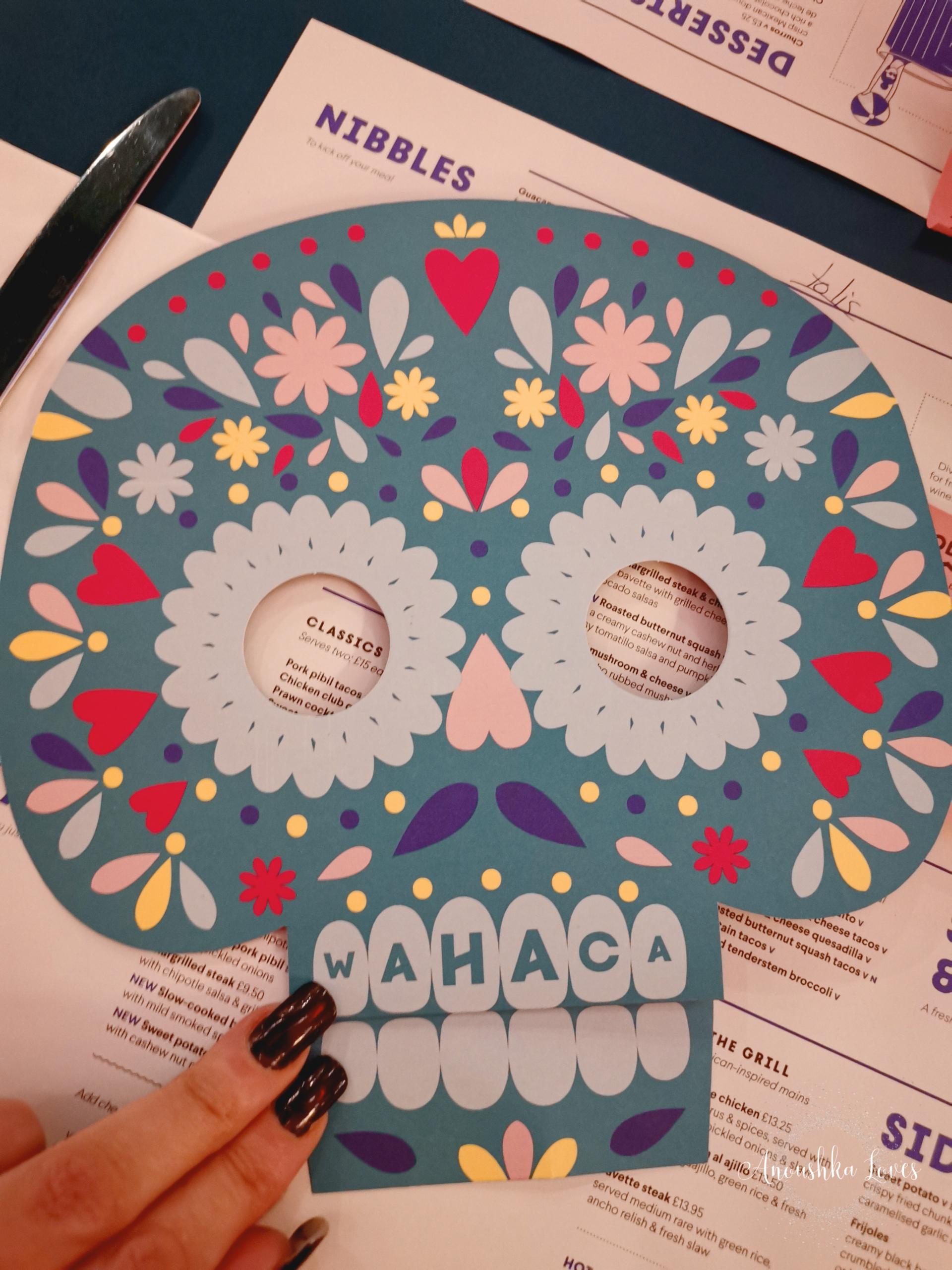 Wahaca 2019 Day of The Dead Menu 4 Second Floor Deli Bar Wahaca Day of The Dead Feasting Menu
