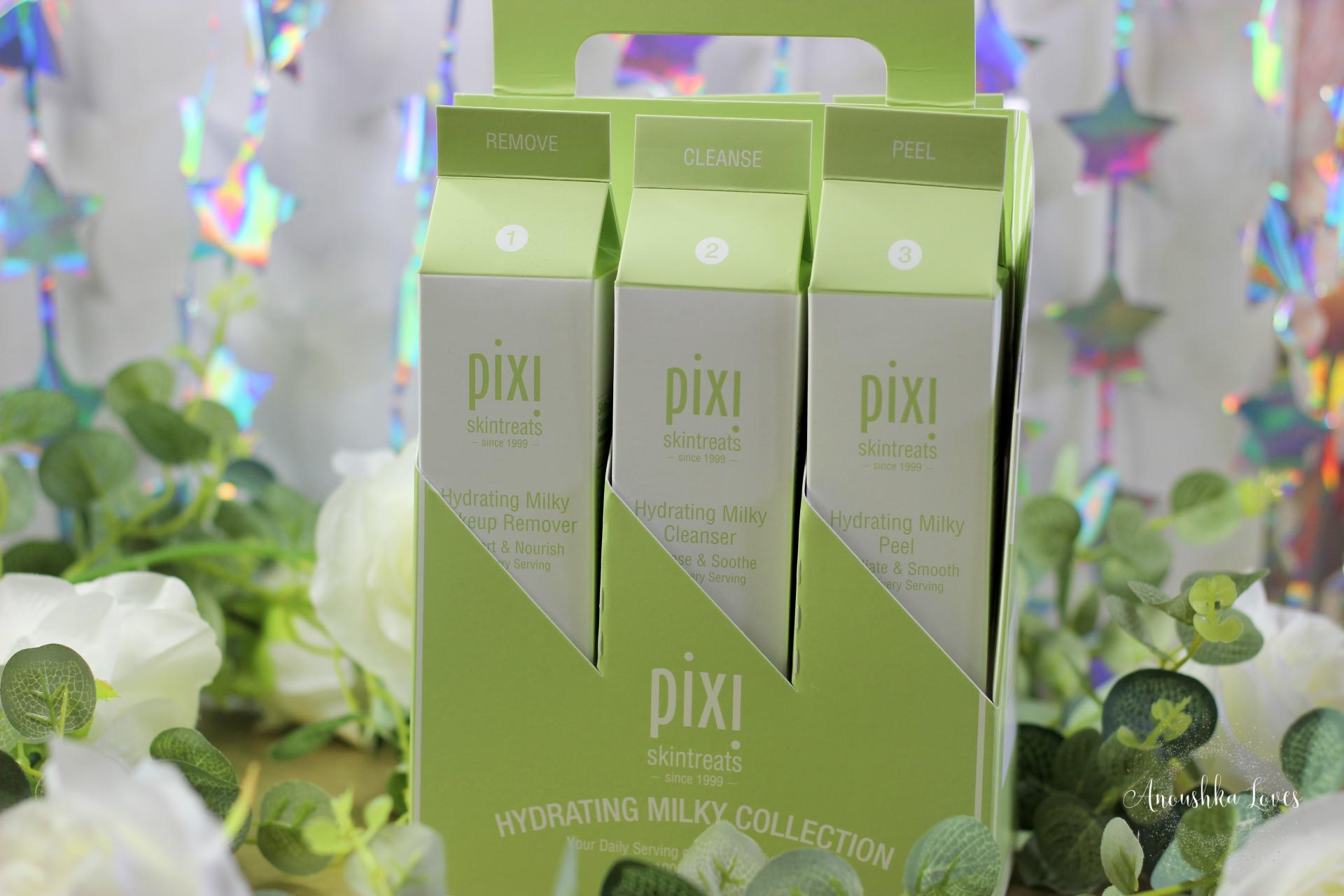 Pixi Beauy Milky cleanser toner serum peel lotion 1 decluttering Pixi Beauty Hydrating Milky Collection