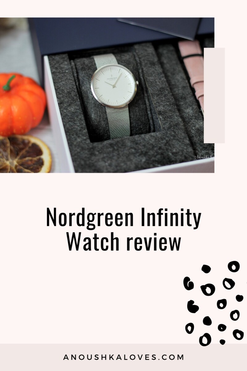 Nordgreen Infinity Watch silver mesh strap pink leather (5)Nordgreen Infinity Watch silver mesh strap pink leather (5)